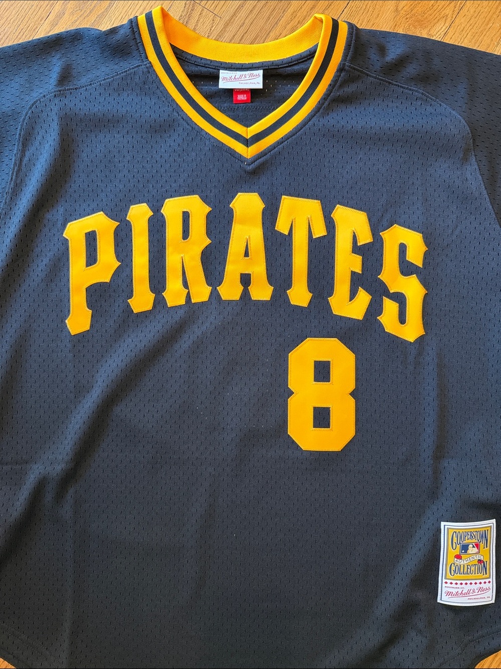 Men's Mitchell & Ness Willie Stargell Pirates Cooperstown Collection Jersey
